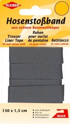 Kleiber Hosenstoßband dunkelgrau