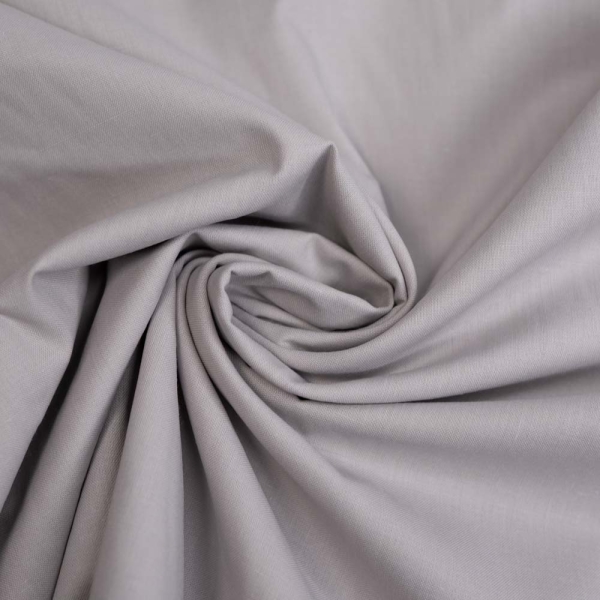 Baumwollwebware Fahnentuch 280cm Breite grau