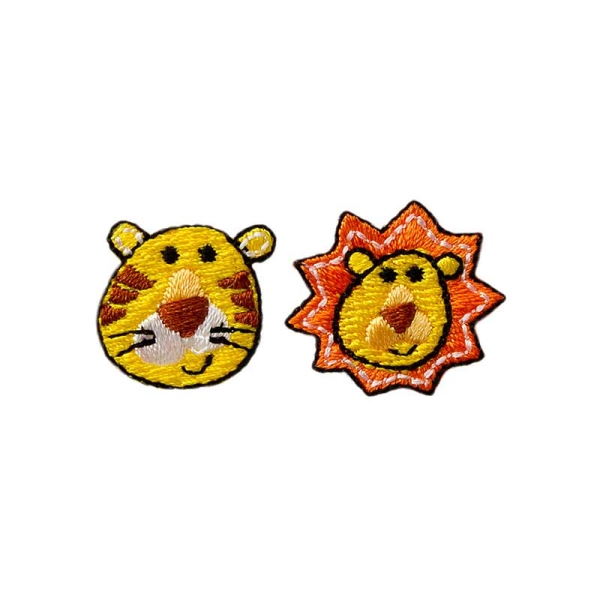 Applikation Löwe und Tiger