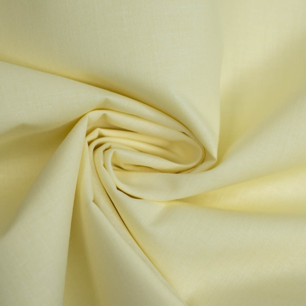Baumwollwebware Fahnentuch 280cm Breite pastelgelb