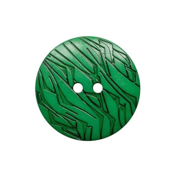 Modeknopf Gemustert 18 mm grün