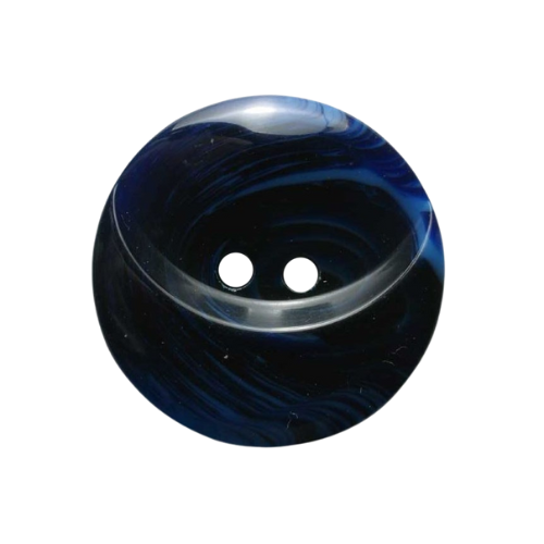 Modeknopf 23mm blau