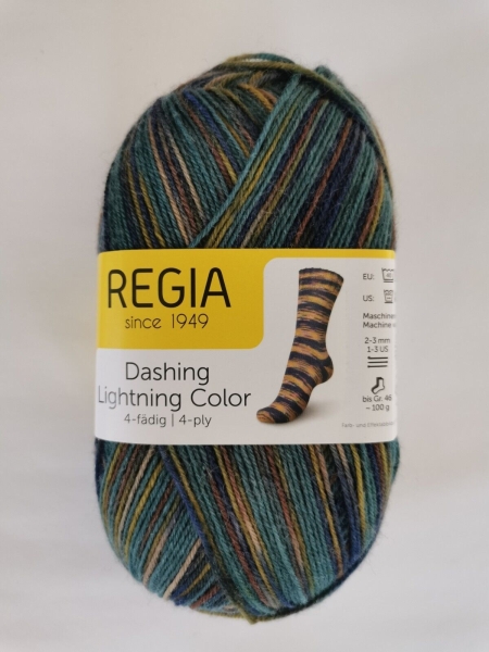 Regia 4-fädig Dashing Lightning Color 2350