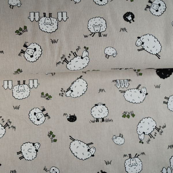 Canvas Schaf natur