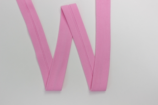 Jersey Schrägband vorgefalzt rosa