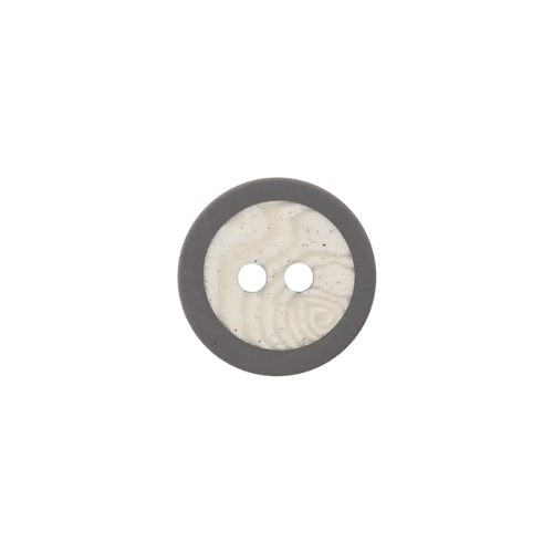 Prym Knopf 15mm dunkelgrau