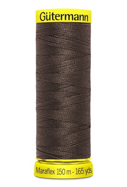 Elastisches Garn Gütermann Maraflex 150m braun Nr. 694