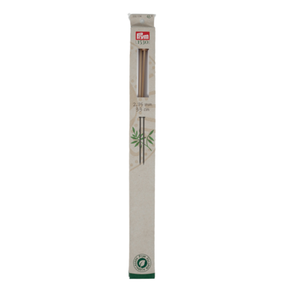 Prym Jackenstricknadeln Bambus 1530 Stärke 2,75mm, 33cm