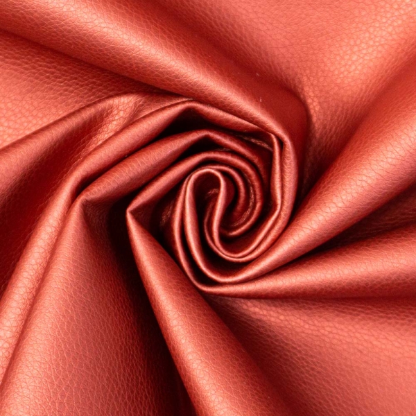 Metallic Soft Kunstleder kupfer Deluxe