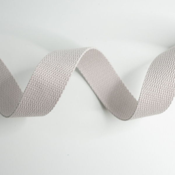 Festes Baumwoll - Gurtband 30mm hellbeige