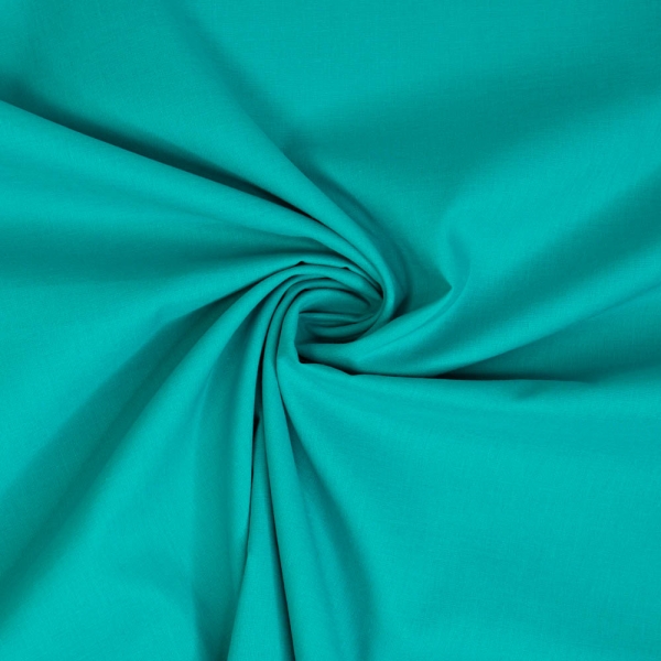 Voile Batist Baumwolle petrol hell