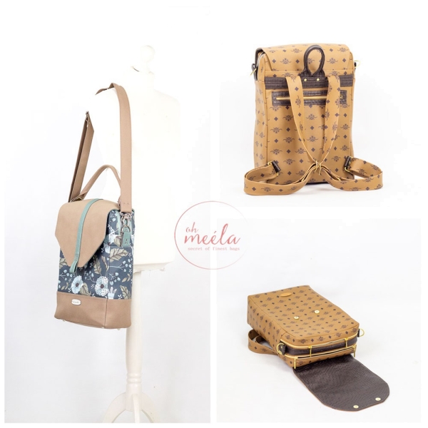 Schnittmuster ohKlusi big Laptop-Tasche ohmeela