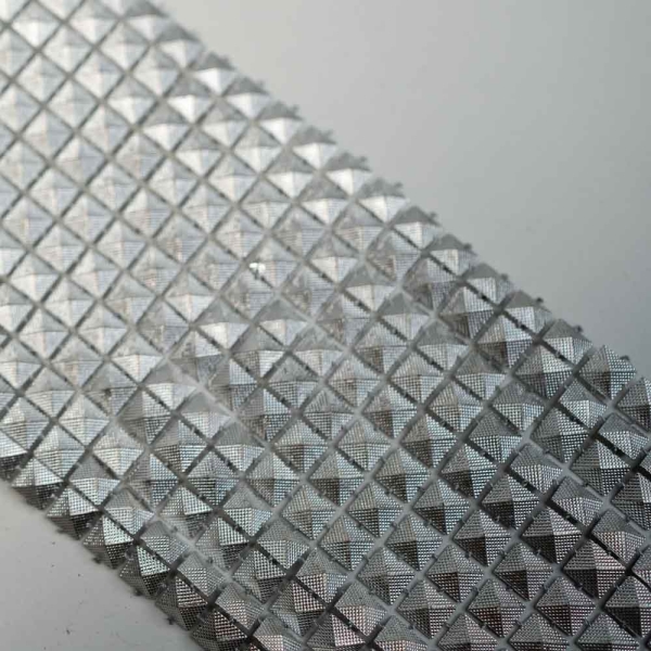 Nietenband 10cm silber