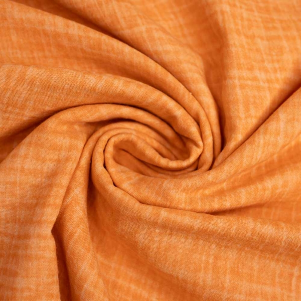 Musselin Double Gauze Vintage terra hell