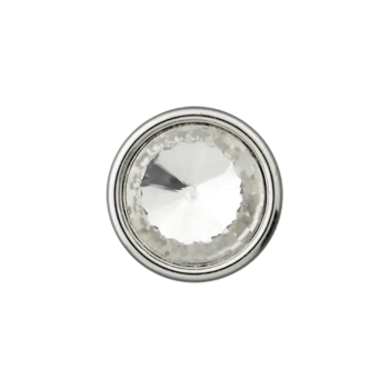 Prym Knopf Strassstein 14mm silber