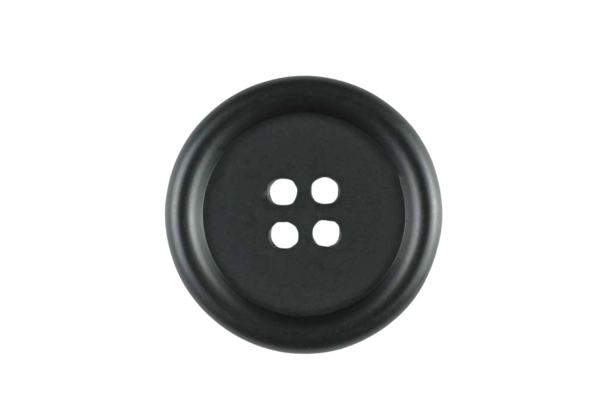 Modeknopf rund 20mm schwarz
