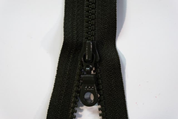 YKK nicht teilbarer Reißverschluss Krampe khaki 25cm
