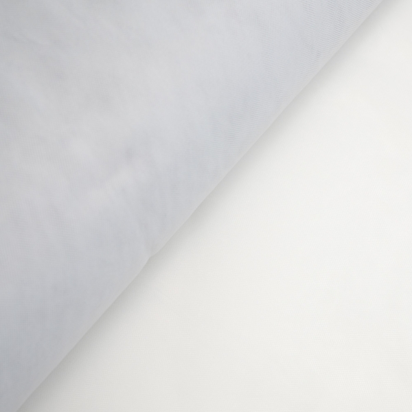 Kleidertüll 300cm breit hellgrau