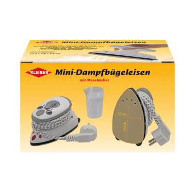 Kleiber Mini Dampfbügeleisen mit Messbecher
