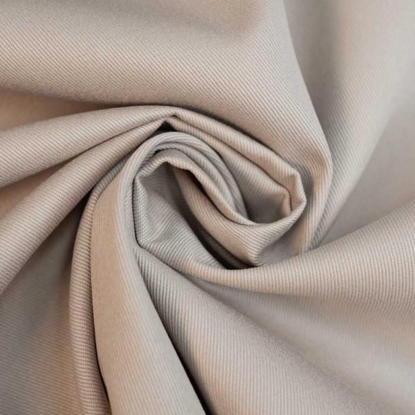 Baumwoll Twill hellbeige