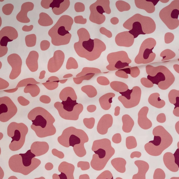 Baumwolljersey Leo pastellrosa