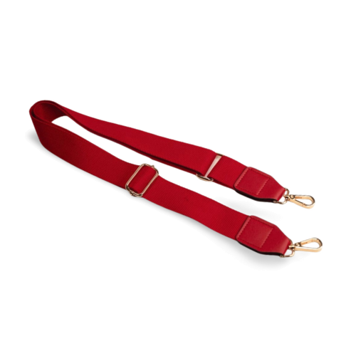 EvLis Taschengurt Fertig Set 3,5cm rot gold