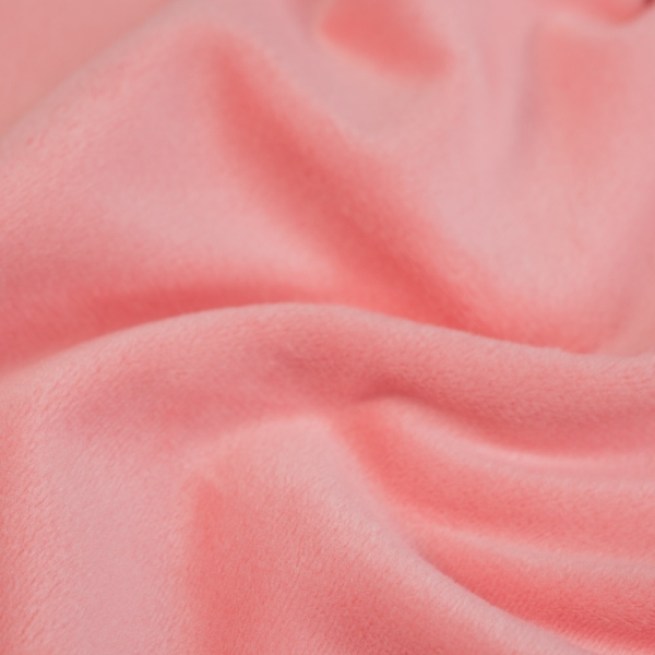 Velours Fleece dunkelrosa