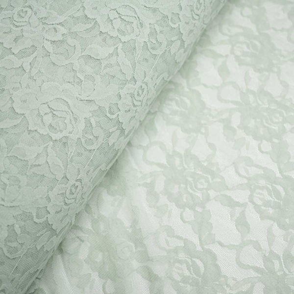 Italienische Spitze STRETCH Rosen salbei