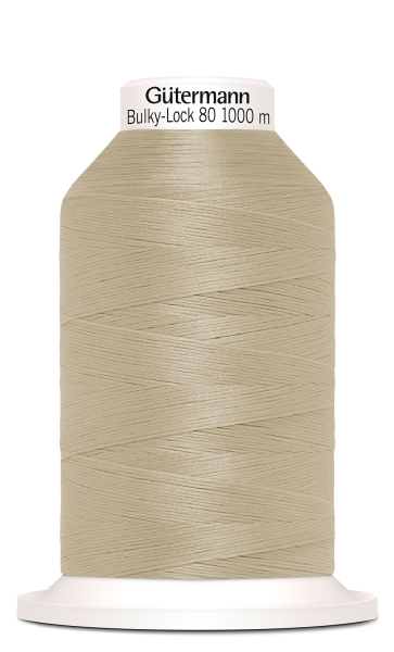 Bauschgarn Bulky-Lock beige 1000m Gütermann