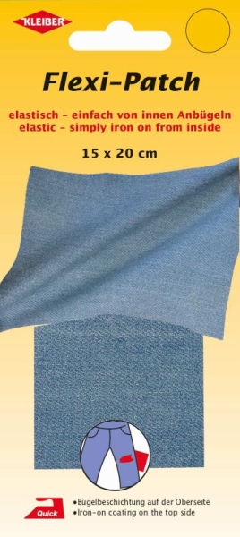 Kleiber Flexi-Patch 15x20cm jeans hellblau