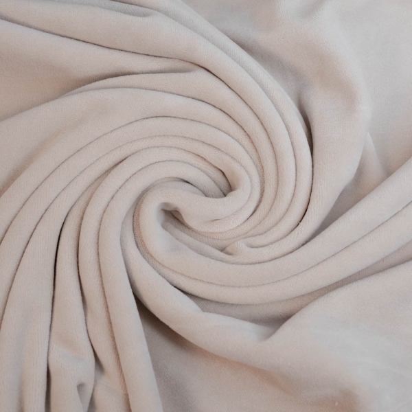 Nicki Velours hellbeige