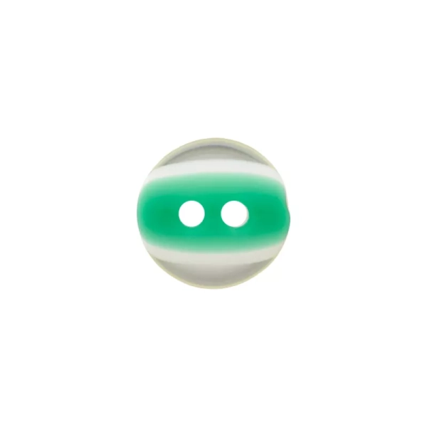 Polyesterknopf 12mm mittelgrün