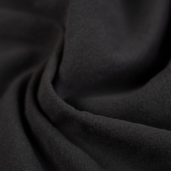 Baumwolle Stonewashed schwarz