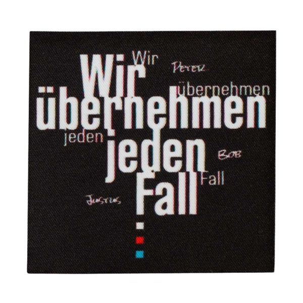 Applikation Die Drei ???© Etikett