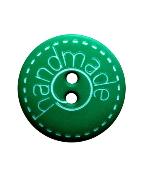 Knopf handmade 15mm grün