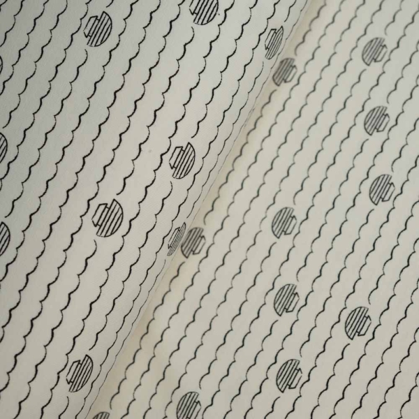 Baumwolljersey Kleines Boot ecru