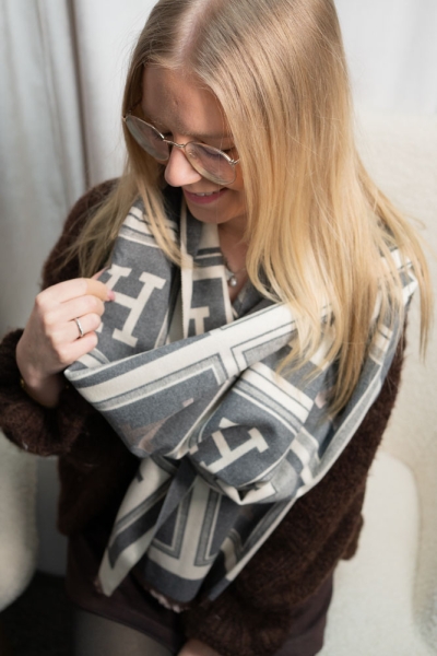 Schal SOFT Elegance anthra