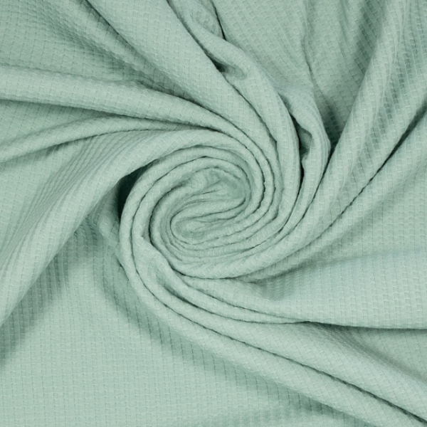 Waffeljersey Mila mint