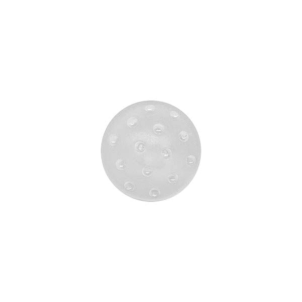 Plexiglasknopf 14mm transparent
