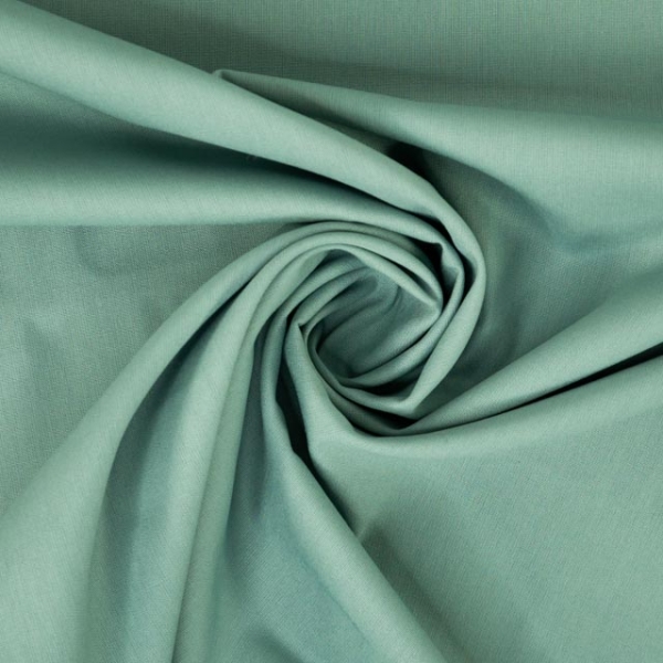 Edle Baumwollwebware dusty mint