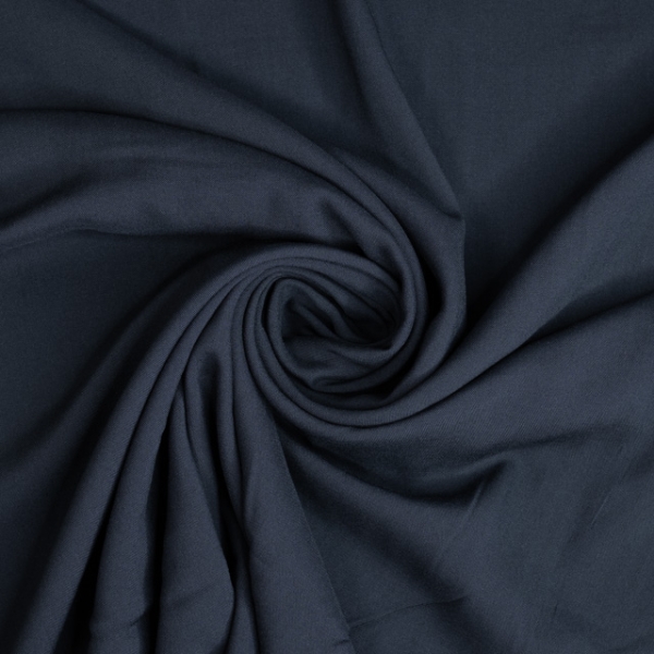 Viskose Popeline Laura navy