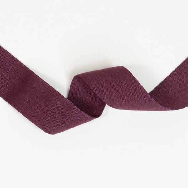 Falzband 20mm dark berry