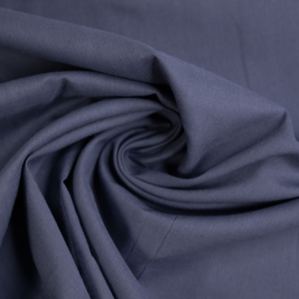 Voile Batist Baumwolle jeansblau