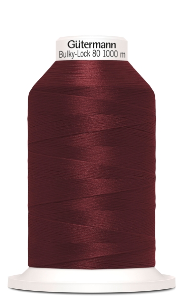 Bauschgarn Bulky-Lock dunkles bordeaux 1000m Gütermann
