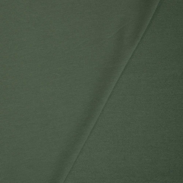 French Terry Sweat Lena khaki dunkel