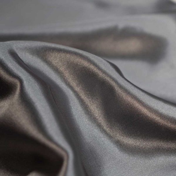 Satin Glänzend grau