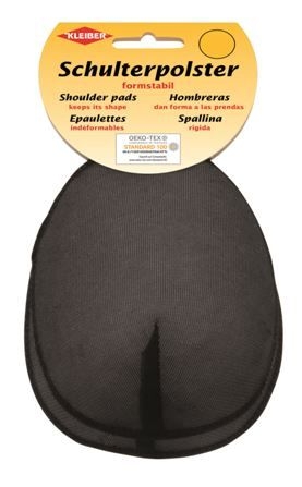 Kleiber Schulterpolster Soft Raglan 2 Stk. schwarz
