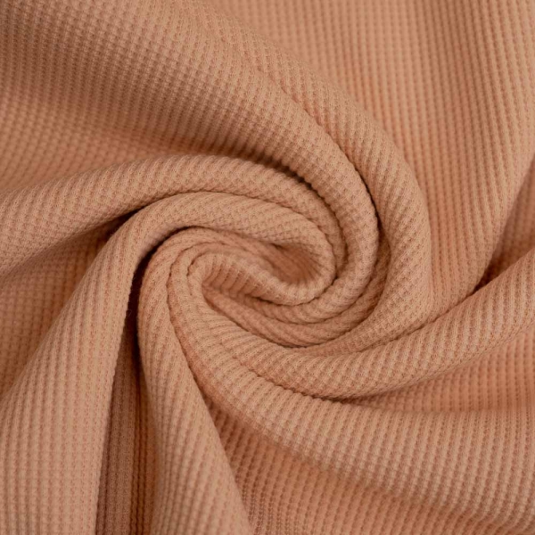 Waffeljersey apricot
