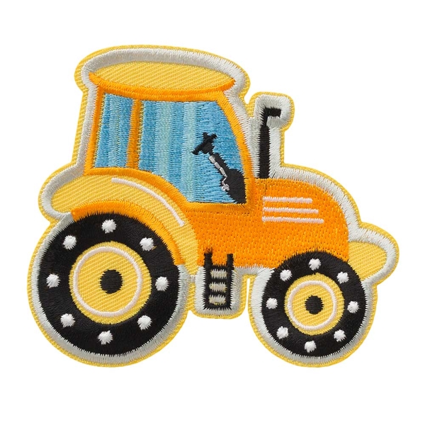 Applikation Traktor gelb