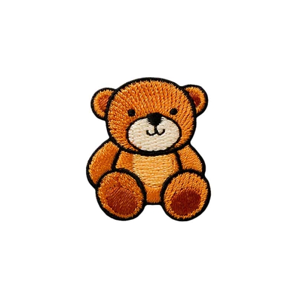 Applikation Teddy braun